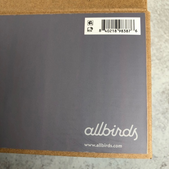 Allbirds Womans Wool Runner-Up Mizzle Grey Size 8 New - Picture 13 of 16